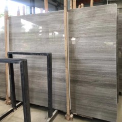 Grey wood marble slabs
